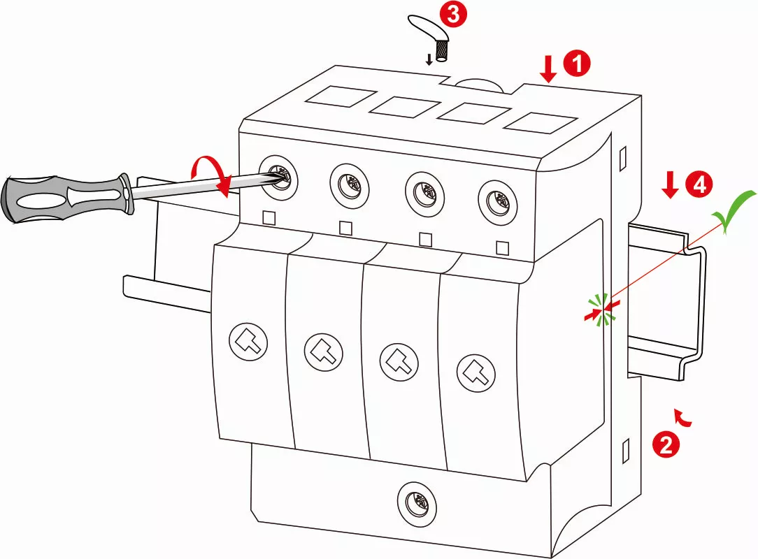 Installation Instruction AC SPD TRS-BCD