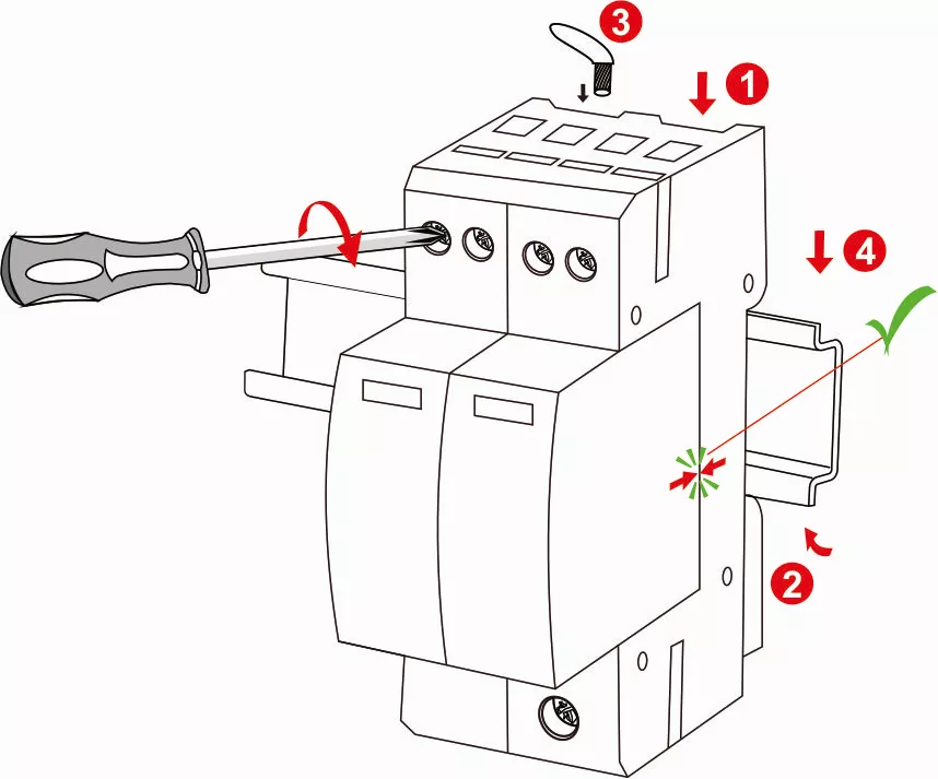Installation Instruction AC SPD TRS2