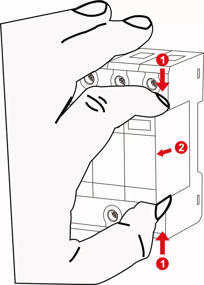 Installation Instruction AC SPD TRS30 B+C