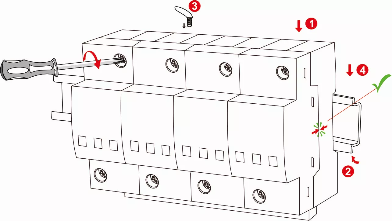 Installation Instruction AC SPD TRS6