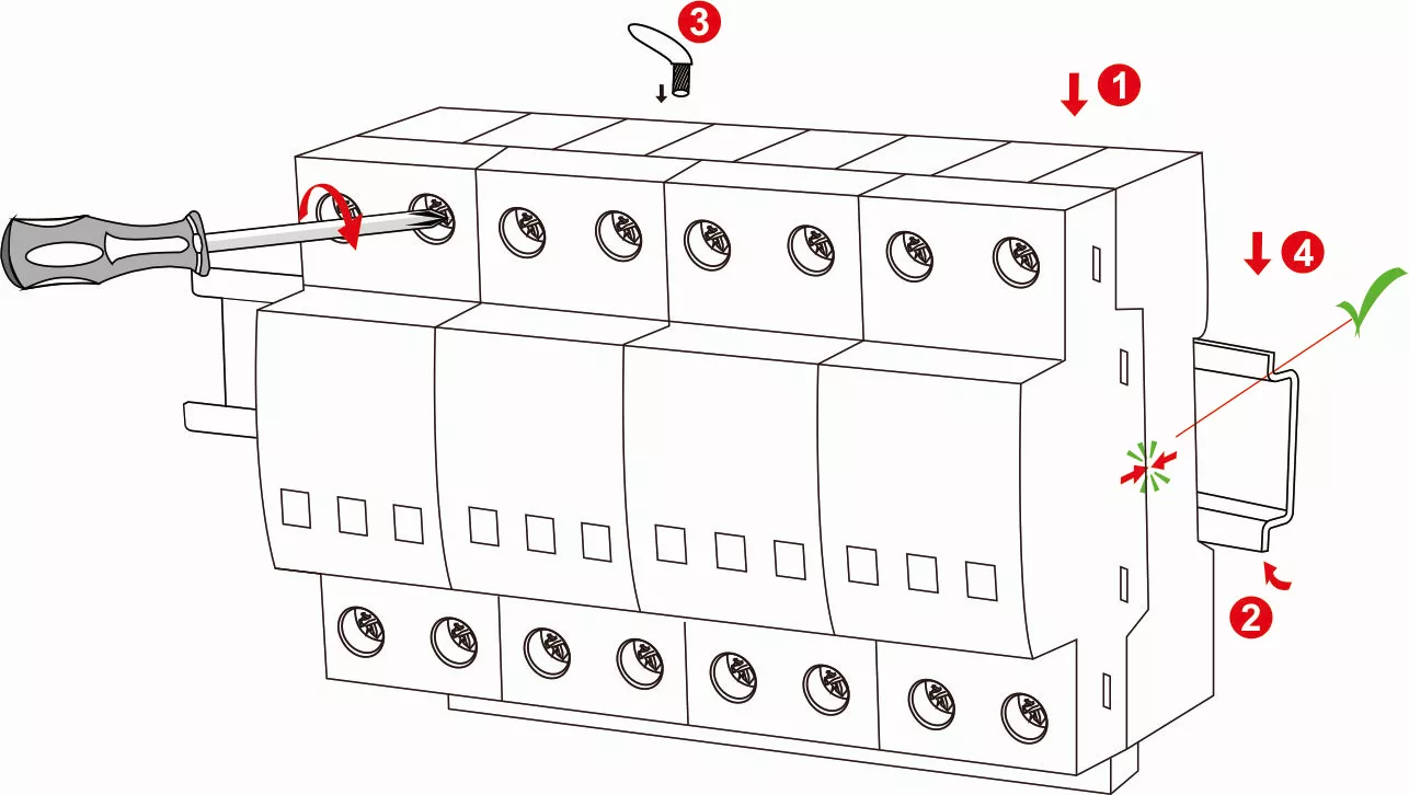 Installation Instruction AC SPD TRS7