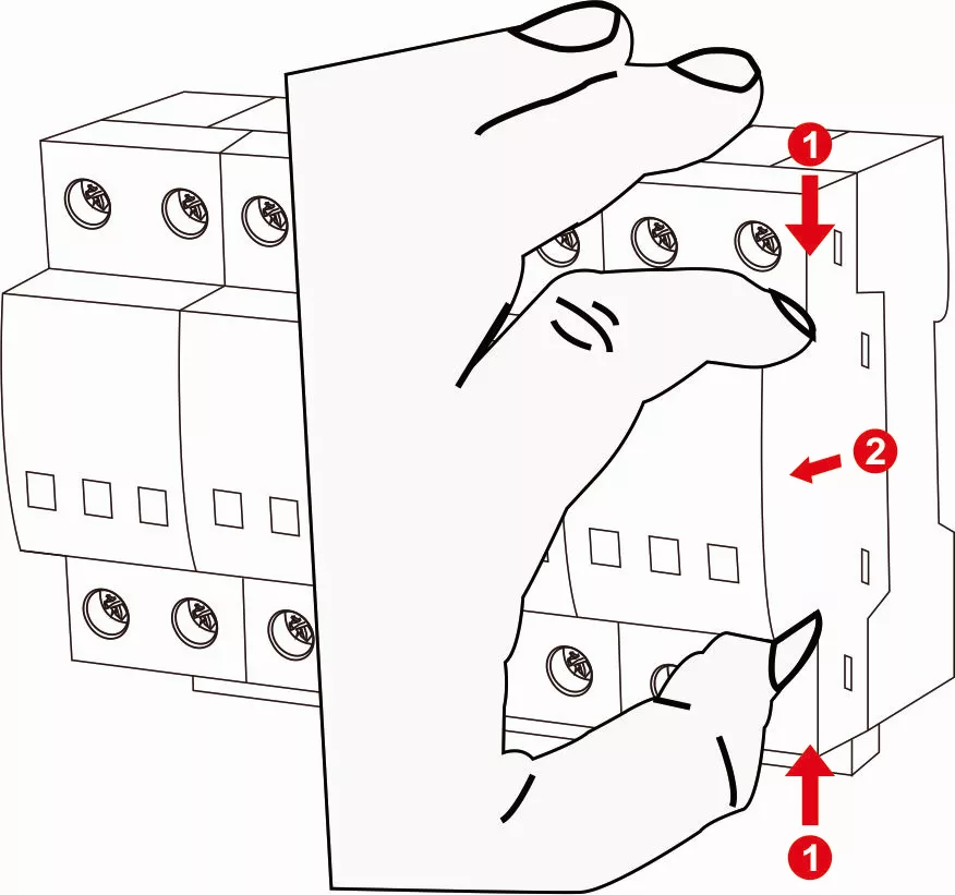 Installation Instruction AC SPD TRS7