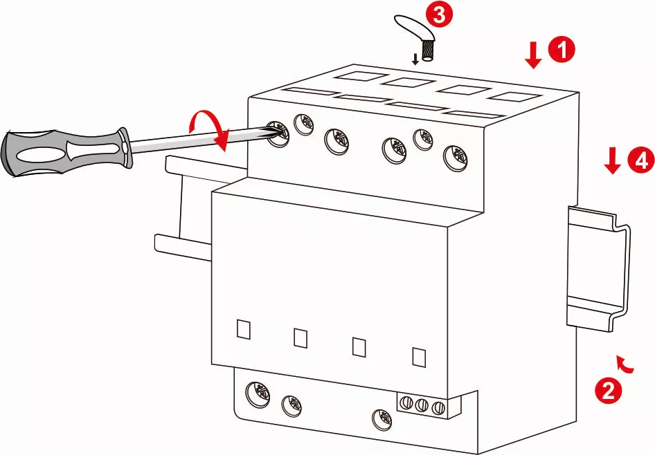 Installation Instruction AC SPD TRS8