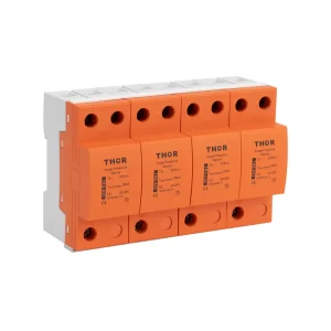 Front view of Thor TRS-A25, a Type 1 AC surge protective device.