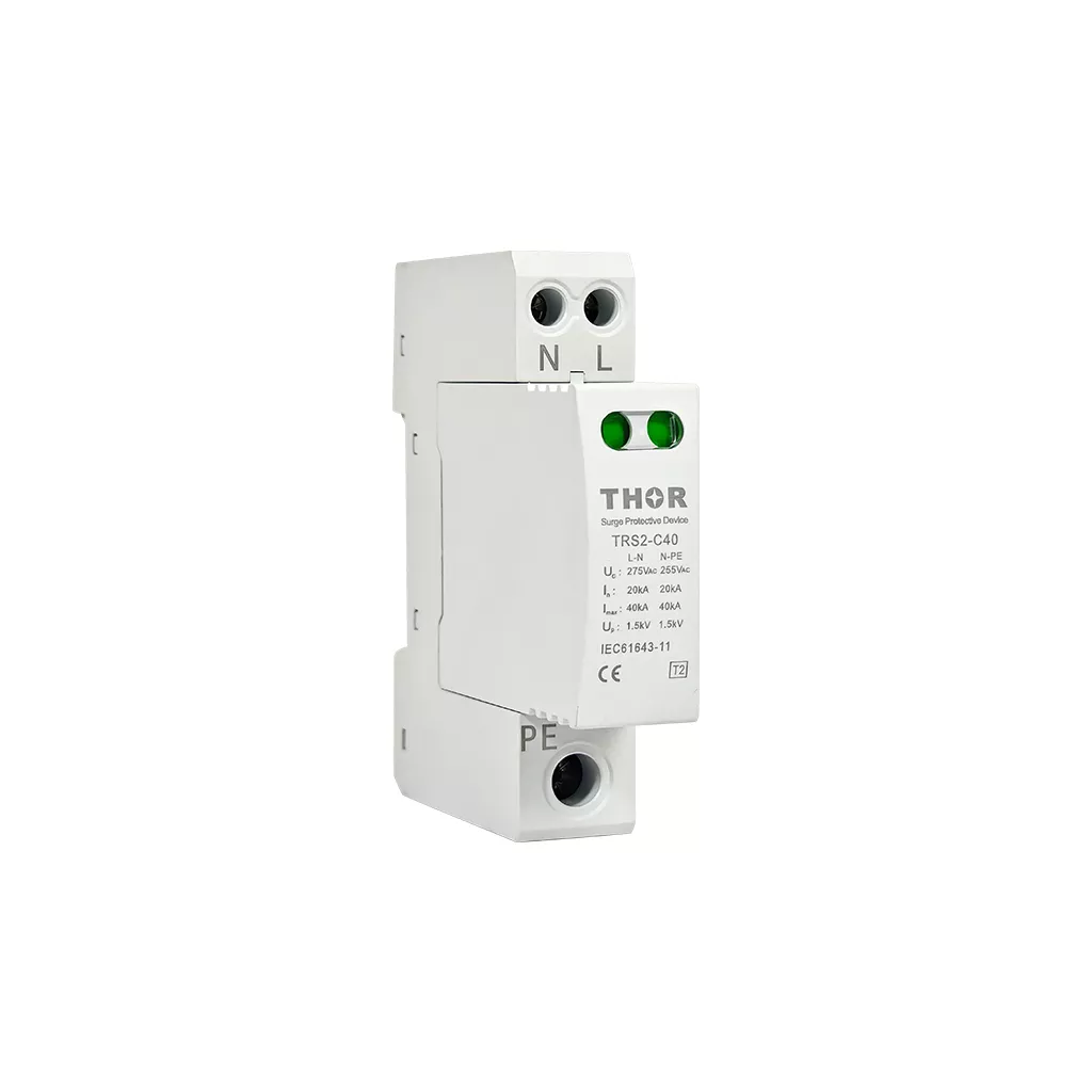 TRS2-C40 Compact 1P+N AC Surge Protection Devic - Image 2