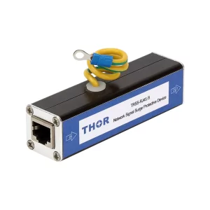 THOR TRSS-RJ45/8 Gigabit PoE Surge Protector for Ethernet Data Line Protection