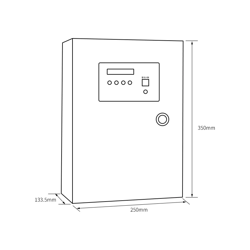AC Surge Protection Box Dimension