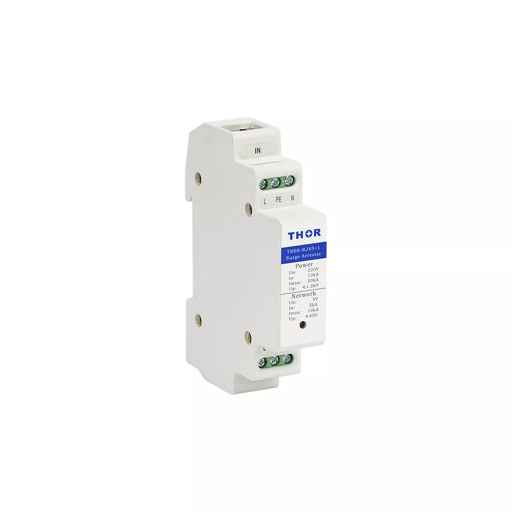 din rail surge protective device trss rj45