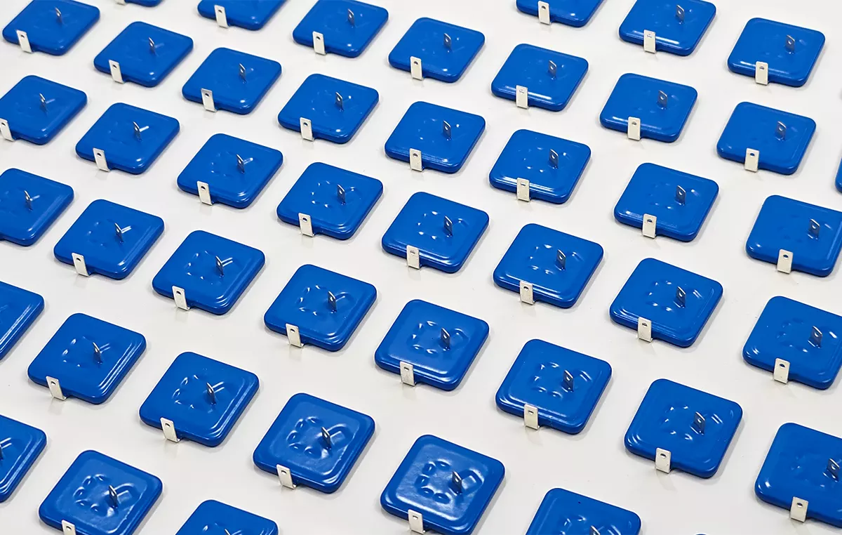 High-quality metal oxide varistor chips for THOR surge protection devices