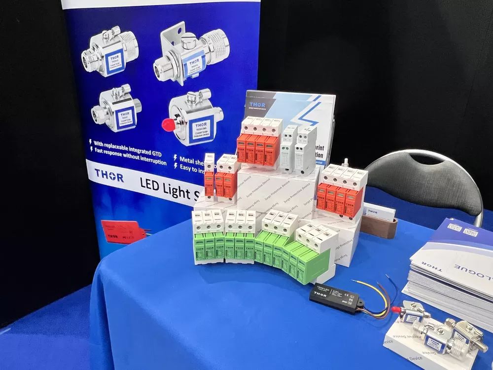 A welcoming display at Thor’s Booth F100