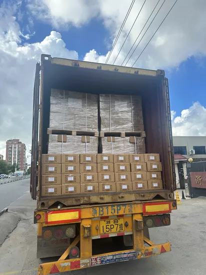 The entire truck was loaded with packaged surge protection devices