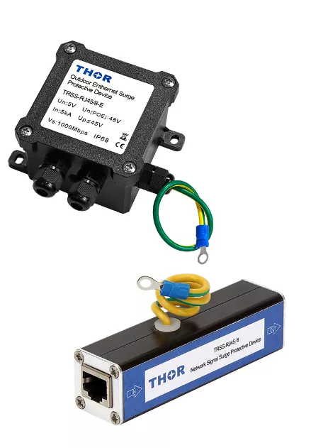 TRSS-RJ45 signal and Ethernet SPD