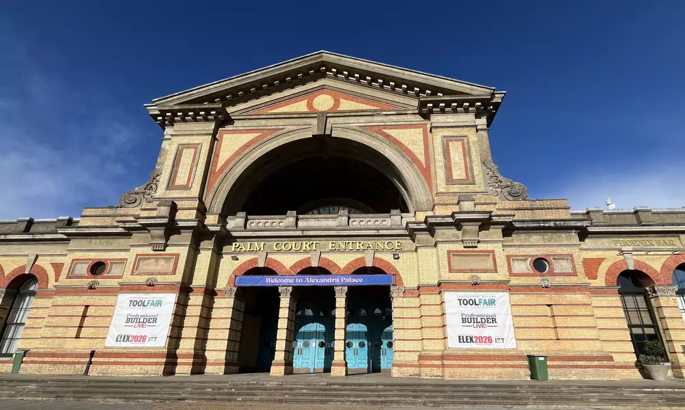 The historic Alexandra Palace, home of the high-energy 2026 London Elexshow