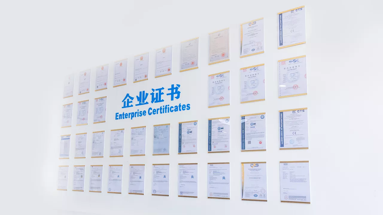 Thor Electric SPD certifications including CE, TUV, IEC 61643-11 and RoHS