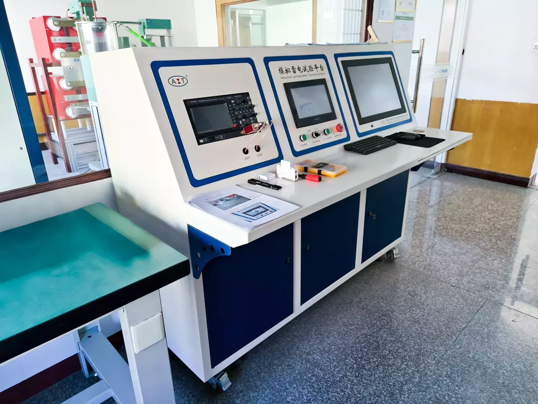 Thor Electric simulated lightning test equipment for T2 120kA surge protection device testing