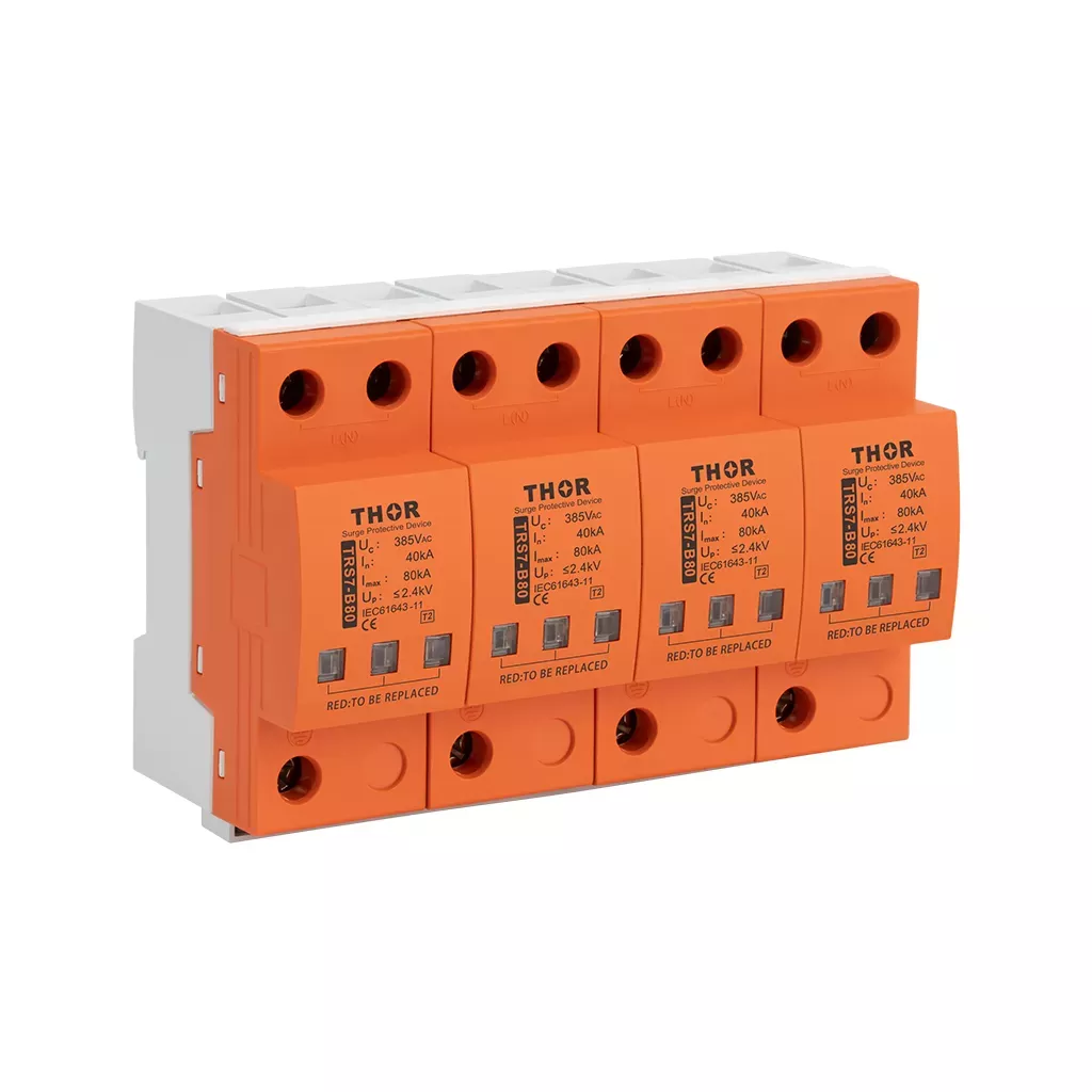 Thor TRS7-B80 three phase Type 2 surge protection device 40kA IEC 61643-11