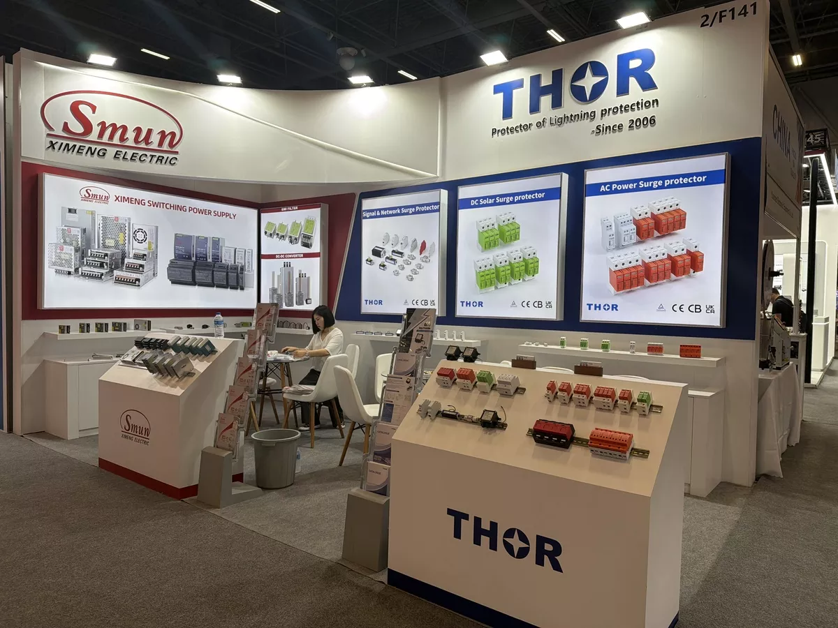 Thor Electric booth 2/F141 WIN EURASIA 2026 Istanbul Expo Center surge protection device