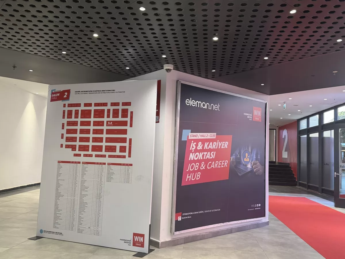 WIN EURASIA 2026 Hall 2 floor plan Hannover Messe Turkey industrial exhibition