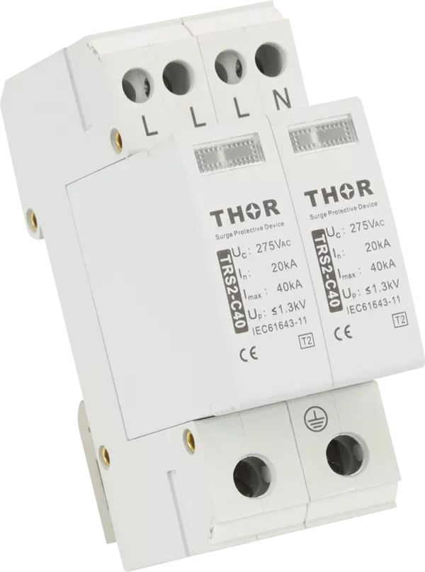 Thor TRS2-C40 4P Type 2 surge protective device, 275 V