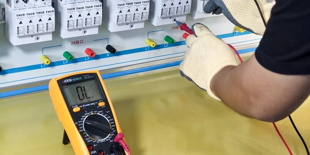 surge protection devices multimeter function test